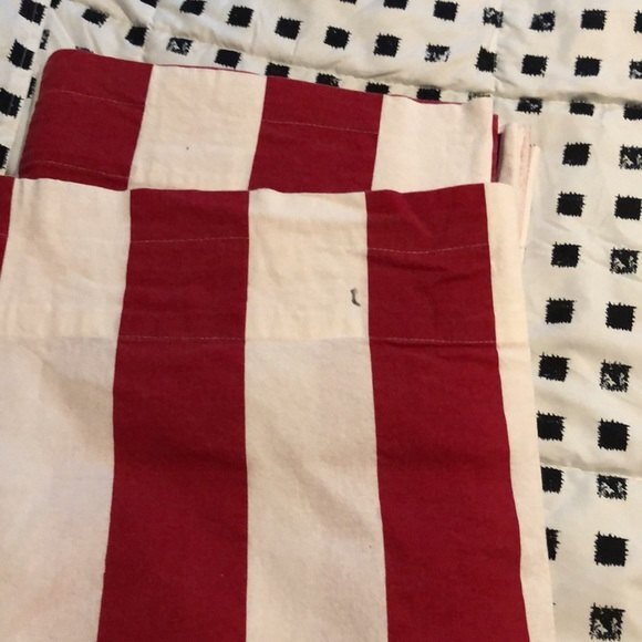 Vintage canopy awning stripped nautical valance panel unbranded - Picture 2 of 3